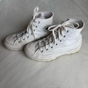 Converse Chuck Taylor All Star Lugged Hi Size 7 White